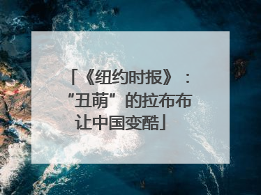 《纽约时报》：“丑萌”的拉布布让中国变酷