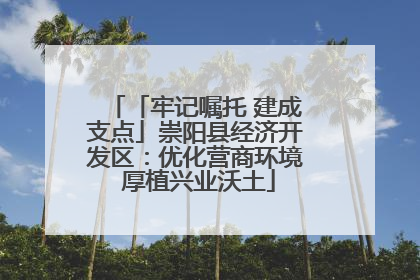「牢记嘱托 建成支点」崇阳县经济开发区：优化营商环境 厚植兴业沃土