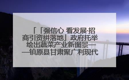 「强信心 看发展·招商引资拼落地」政府托举 绘出蔬菜产业新图景——镇原县甘肃聚广利现代设施蔬菜种植基地见闻