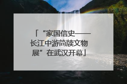 “家国信史——长江中游简牍文物展”在武汉开幕