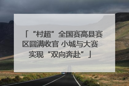 “村超”全国赛高县赛区圆满收官 小城与大赛实现“双向奔赴”