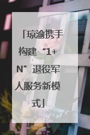 琼渝携手构建“1+N”退役军人服务新模式