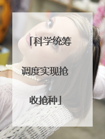 科学统筹调度实现抢收抢种