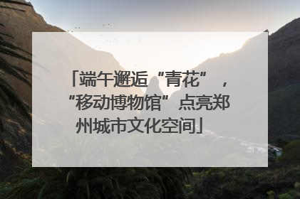端午邂逅“青花”，“移动博物馆”点亮郑州城市文化空间
