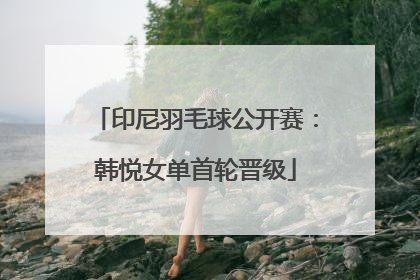 印尼羽毛球公开赛：韩悦女单首轮晋级