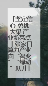 坚定信心 勇挑大梁·产业新亮点丨张家口算力产业向“智变”“绿动”跃升