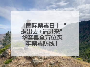 国际禁毒日丨“走出去+请进来” 华容县全方位筑牢禁毒防线