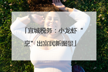 宜城税务：小龙虾“烹”出富民新图景