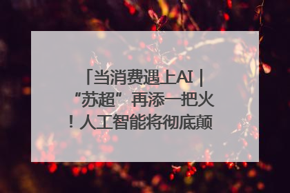 当消费遇上AI｜“苏超”再添一把火！人工智能将彻底颠覆绿茵场？