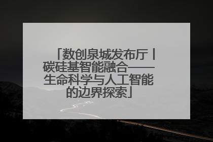数创泉城发布厅丨碳硅基智能融合——生命科学与人工智能的边界探索