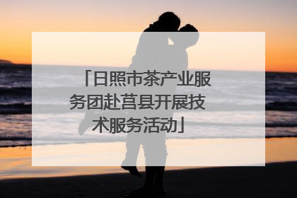 日照市茶产业服务团赴莒县开展技术服务活动