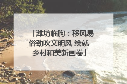 潍坊临朐：移风易俗劲吹文明风 绘就乡村和美新画卷