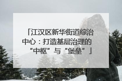 江汉区新华街道综治中心：打造基层治理的“中枢”与“堡垒”