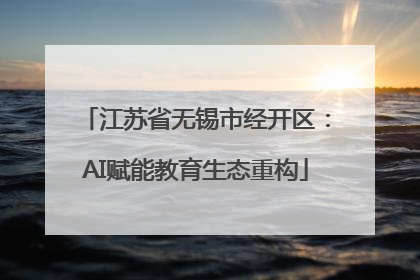 江苏省无锡市经开区：AI赋能教育生态重构