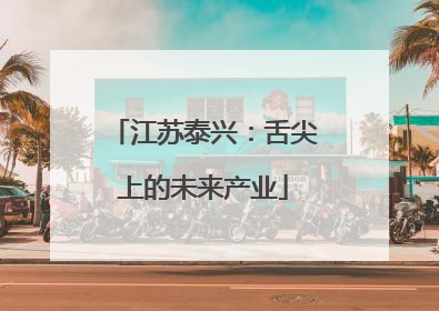 江苏泰兴：舌尖上的未来产业