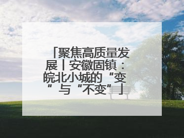 聚焦高质量发展丨安徽固镇：皖北小城的“变”与“不变”
