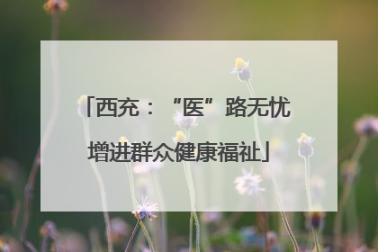 西充：“医”路无忧 增进群众健康福祉