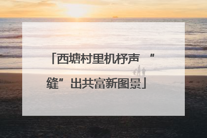 西塘村里机杼声 “缝”出共富新图景