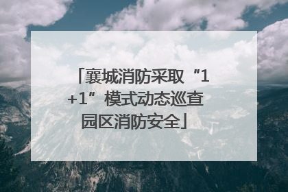 襄城消防采取“1+1”模式动态巡查园区消防安全