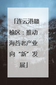 连云港赣榆区：推动海苔老产业向“新”发展