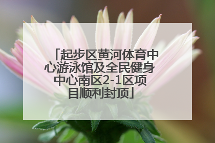 起步区黄河体育中心游泳馆及全民健身中心南区2-1区项目顺利封顶