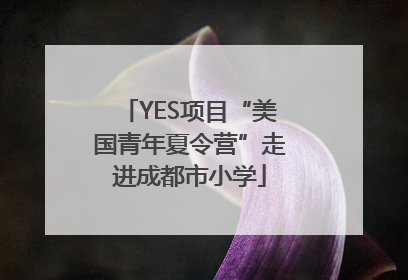 YES项目“美国青年夏令营”走进成都市小学